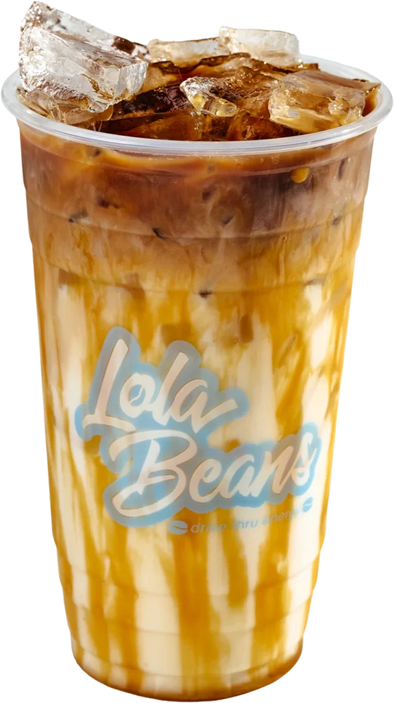 Lola Beans Caramel Macchiato Caramel Macchiato from Lola Beans in a Lola cup