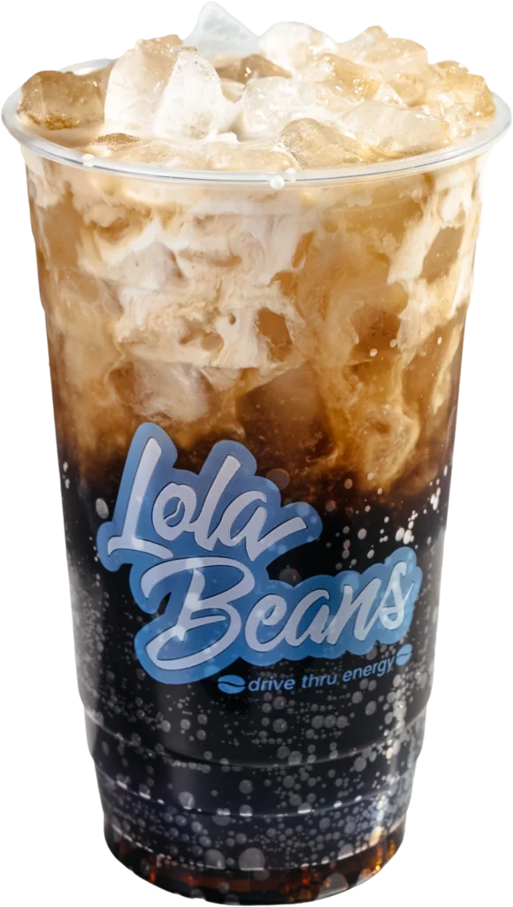 Lola Beans Coconut Cowboy Iced Coconut Cowboy from Lola Beans, a signature Lola Cola in a Lola cup